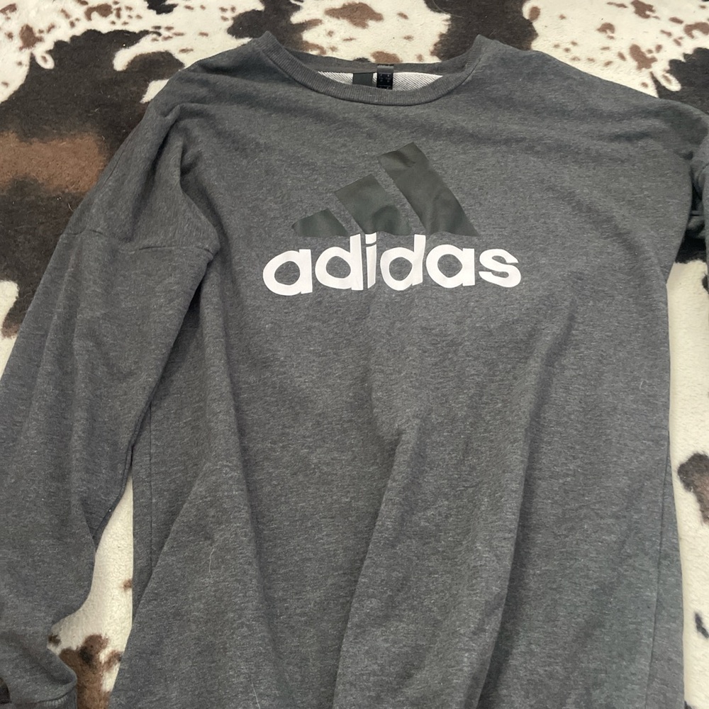 Adidas Gray Long Sleeve Jacket